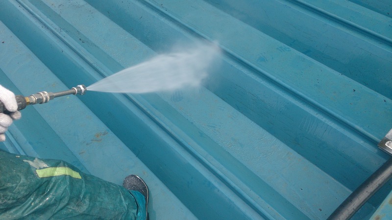 屋根塗装 四日市市/S工場様の屋根写真