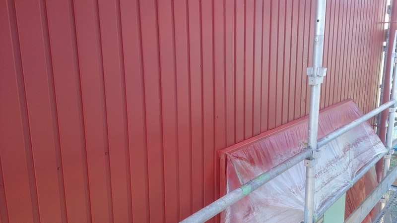 外壁塗装 四日市市/S工場様の外観写真