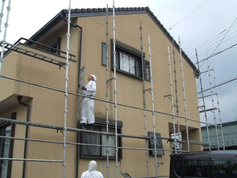 外壁塗装 四日市市/I様邸の外観写真