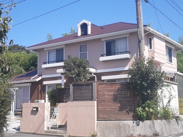 外壁塗装 四日市市/某邸の外観写真