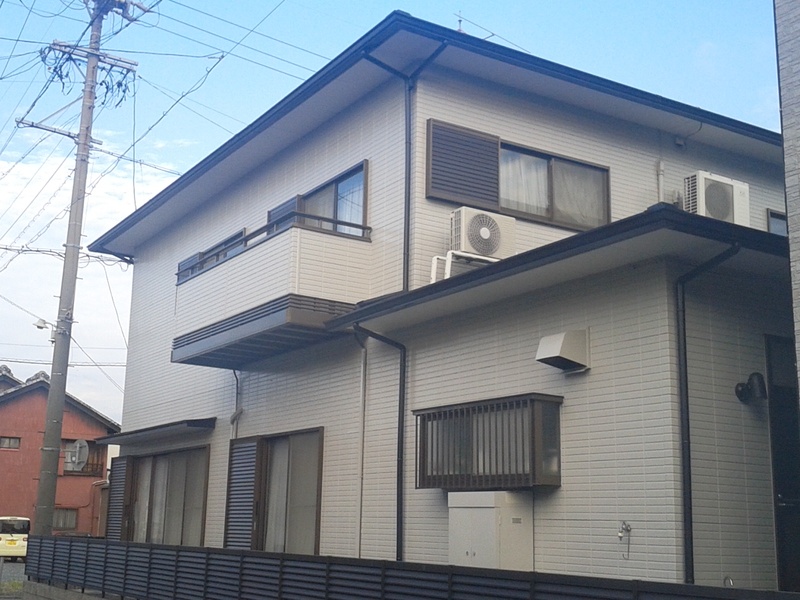 外壁塗装 四日市市/I様邸の外観写真